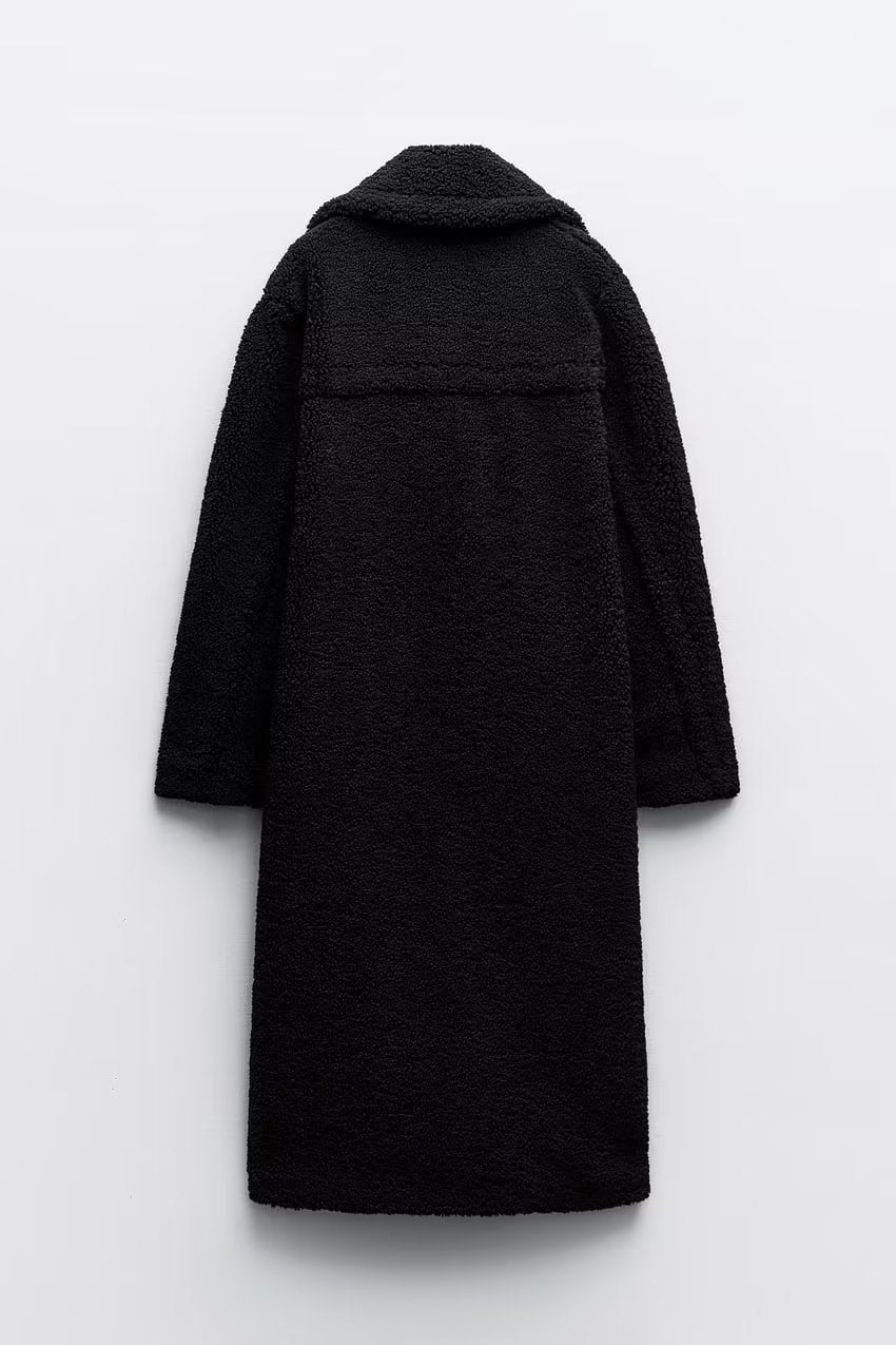 Elarova |  Langer Teddy-Mantel für Damen