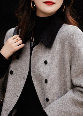 Elarova |  Langer eleganter Mantel für Damen