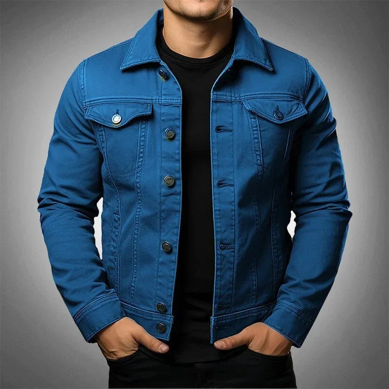 Elarova | Leichte Denimjacke für Herren