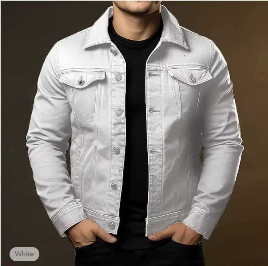 Elarova | Leichte Denimjacke für Herren