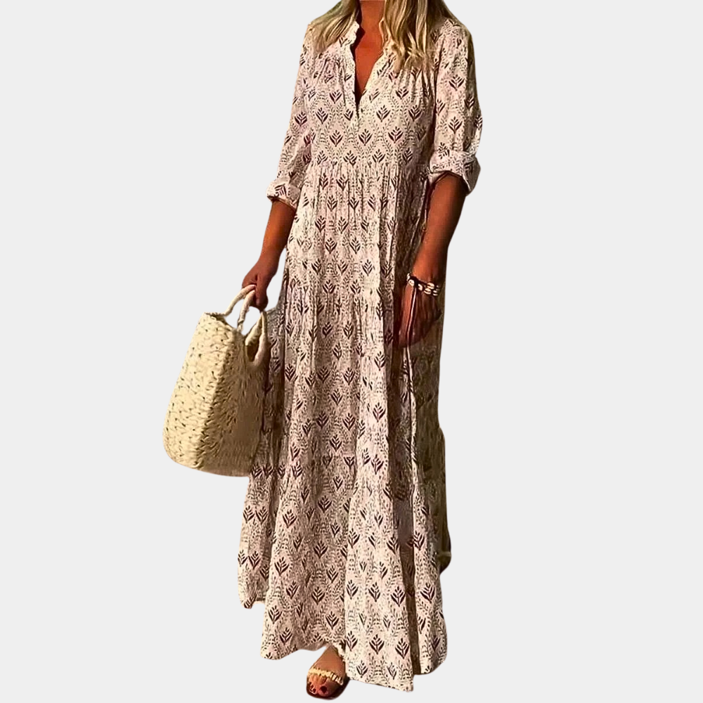 Leichtes, maxilanges Sommerkleid für Damen