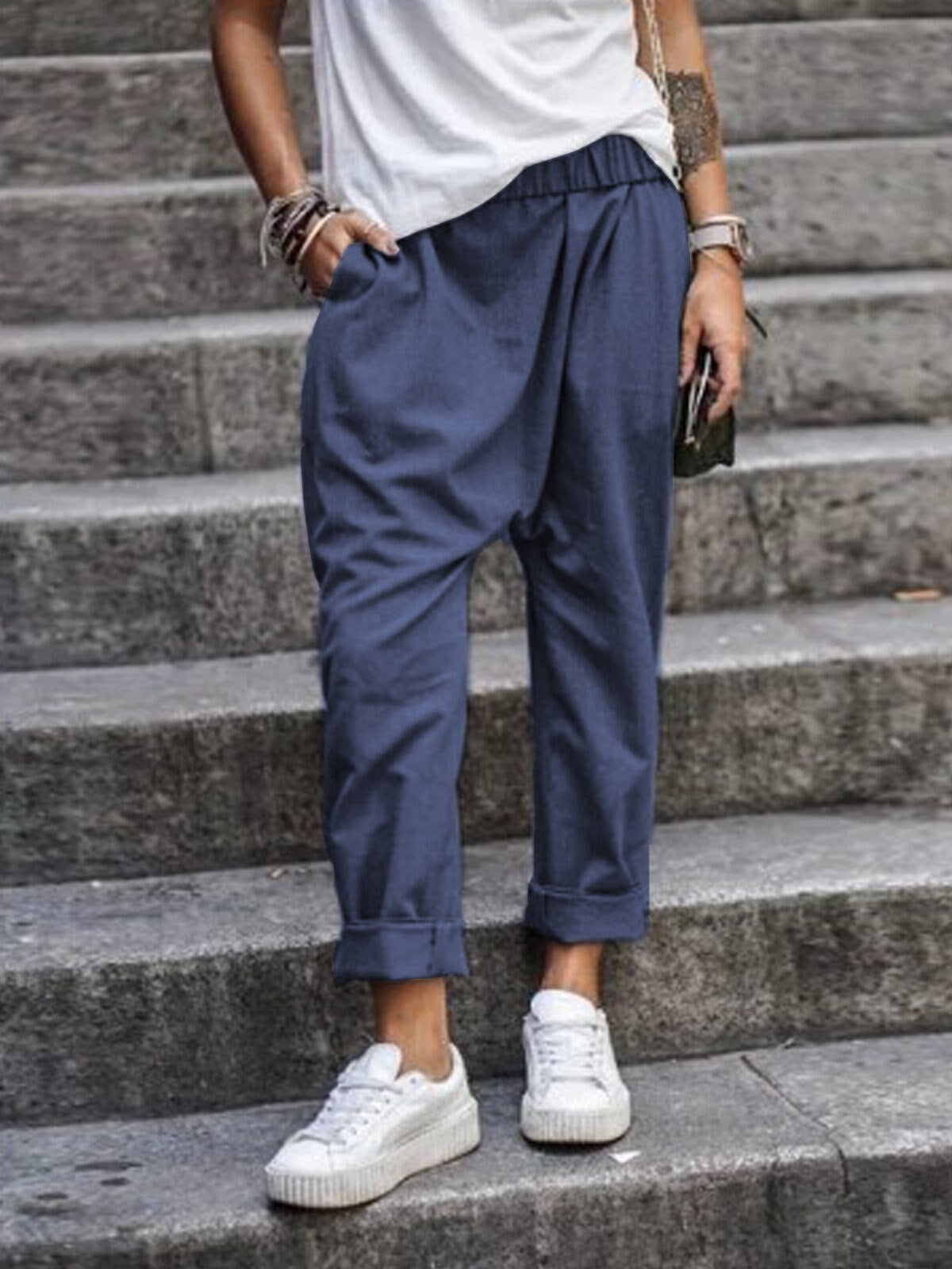 Leinenhose Hailey - lässiger Schnitt