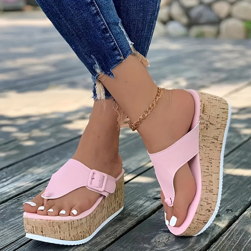 LiftEase™ – Elegante Damen Plateausandalen für maximalen Komfort