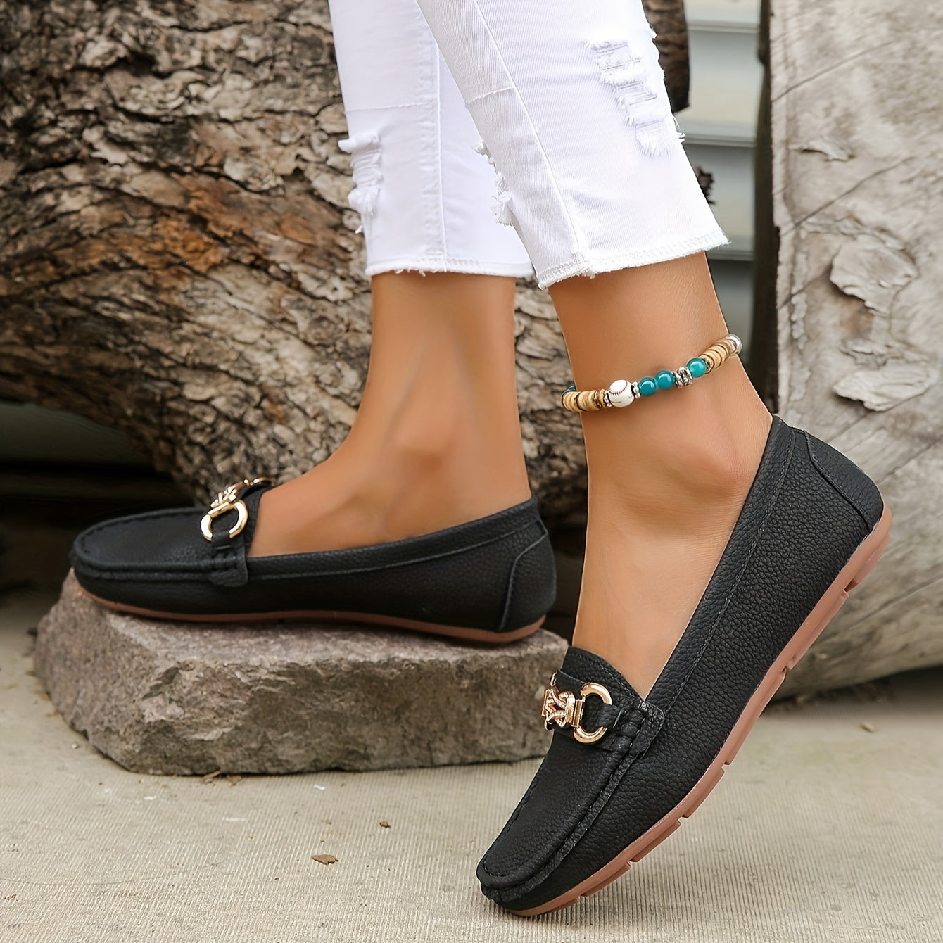 LoraSoft™ – Stilvolle Damen Loafers aus hochwertigem Leder