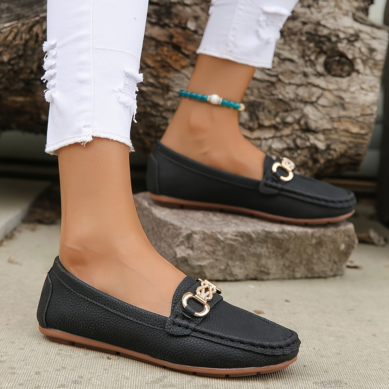 LoraSoft™ – Stilvolle Damen Loafers aus hochwertigem Leder