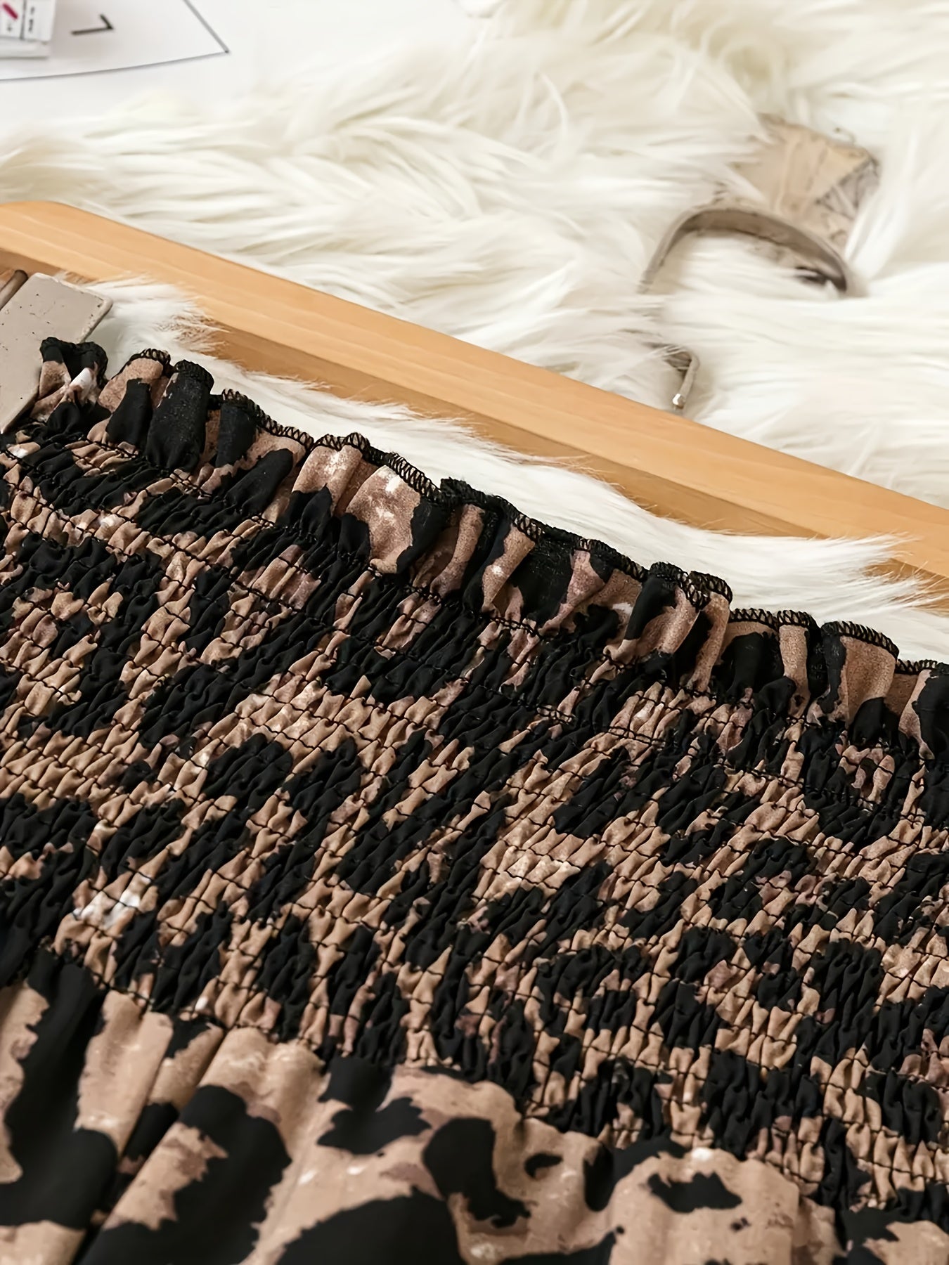 LunaFlow™ – Elegante Damenhose mit weitem Bein und elastischem Bund