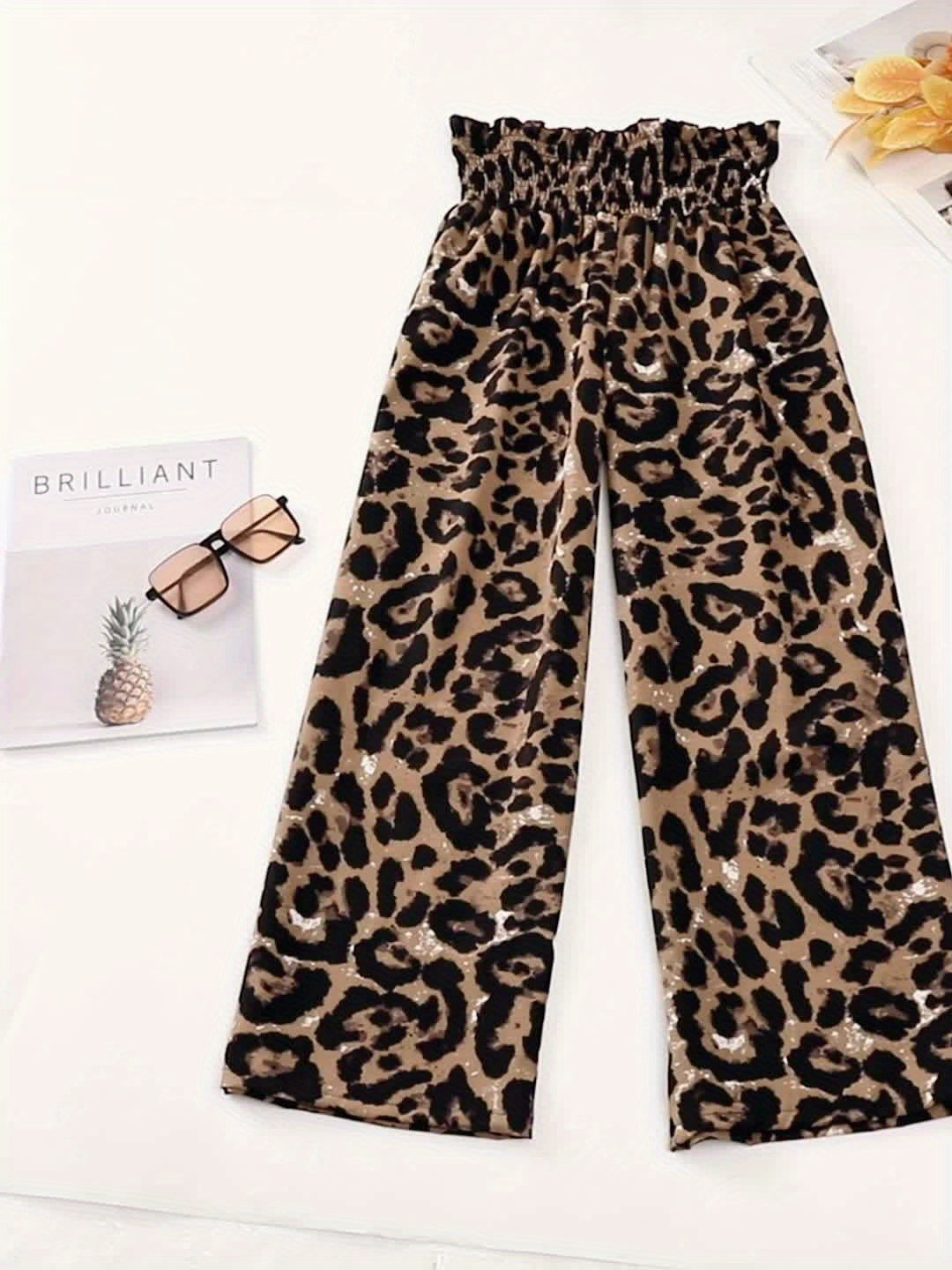 LunaFlow™ – Elegante Damenhose mit weitem Bein und elastischem Bund