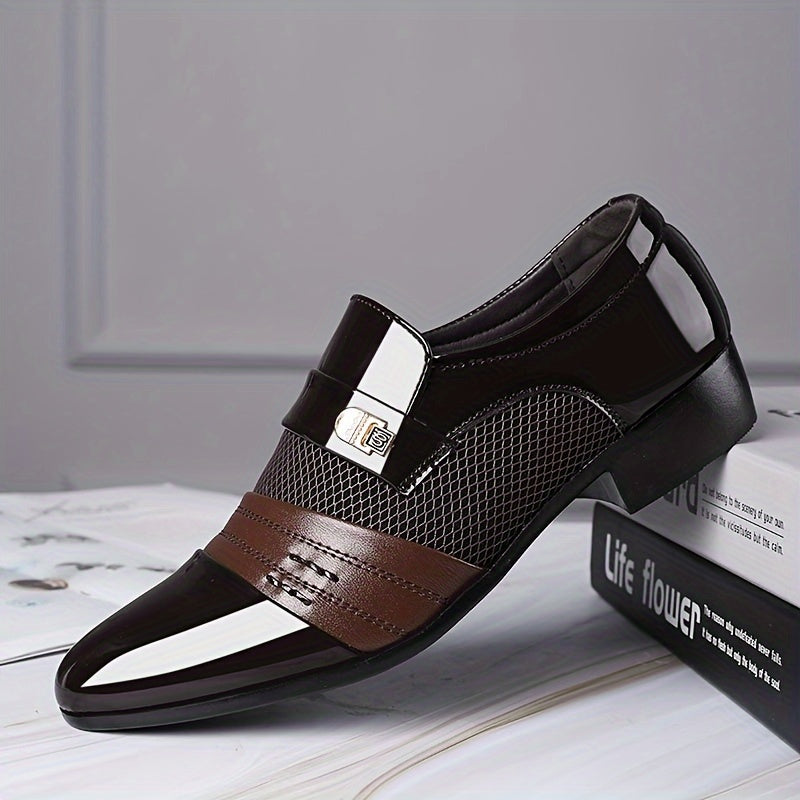 LuxVano™ – Elegante Herren Lackschuhe mit Komfort Slip-On Design