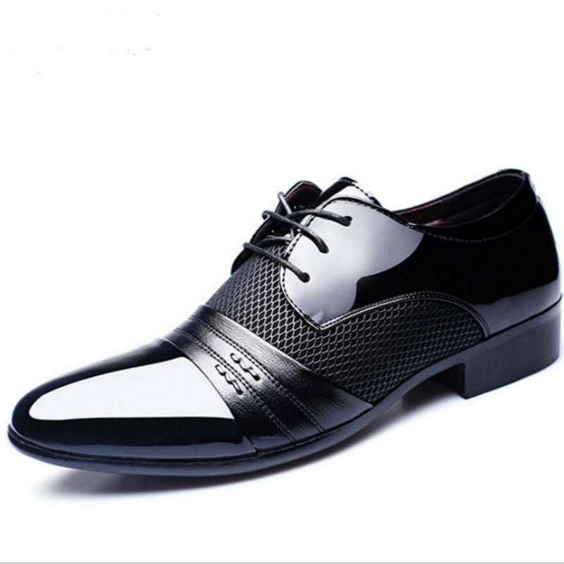 LuxVano™ – Elegante Herren Lackschuhe mit Komfort Slip-On Design