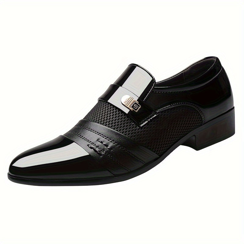 LuxVano™ – Elegante Herren Lackschuhe mit Komfort Slip-On Design