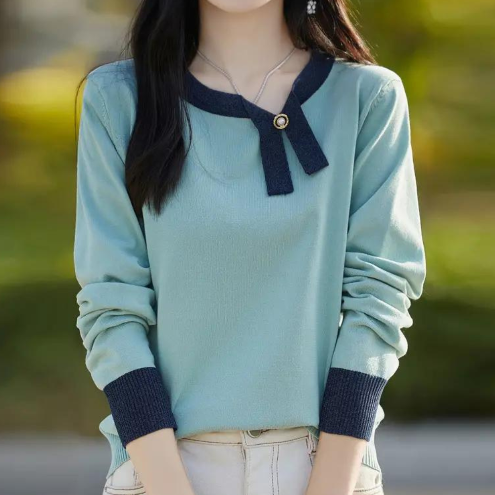 MARIYA Damenpullover: Modernes Strickdesign