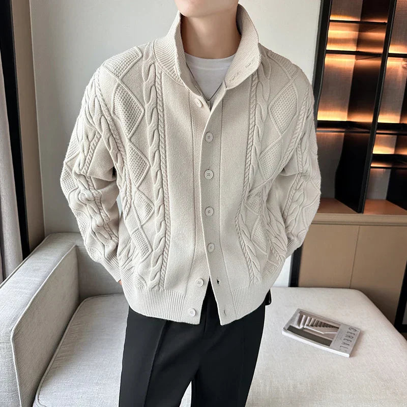Männers Strickjacke - Harrison (gemütlich)
