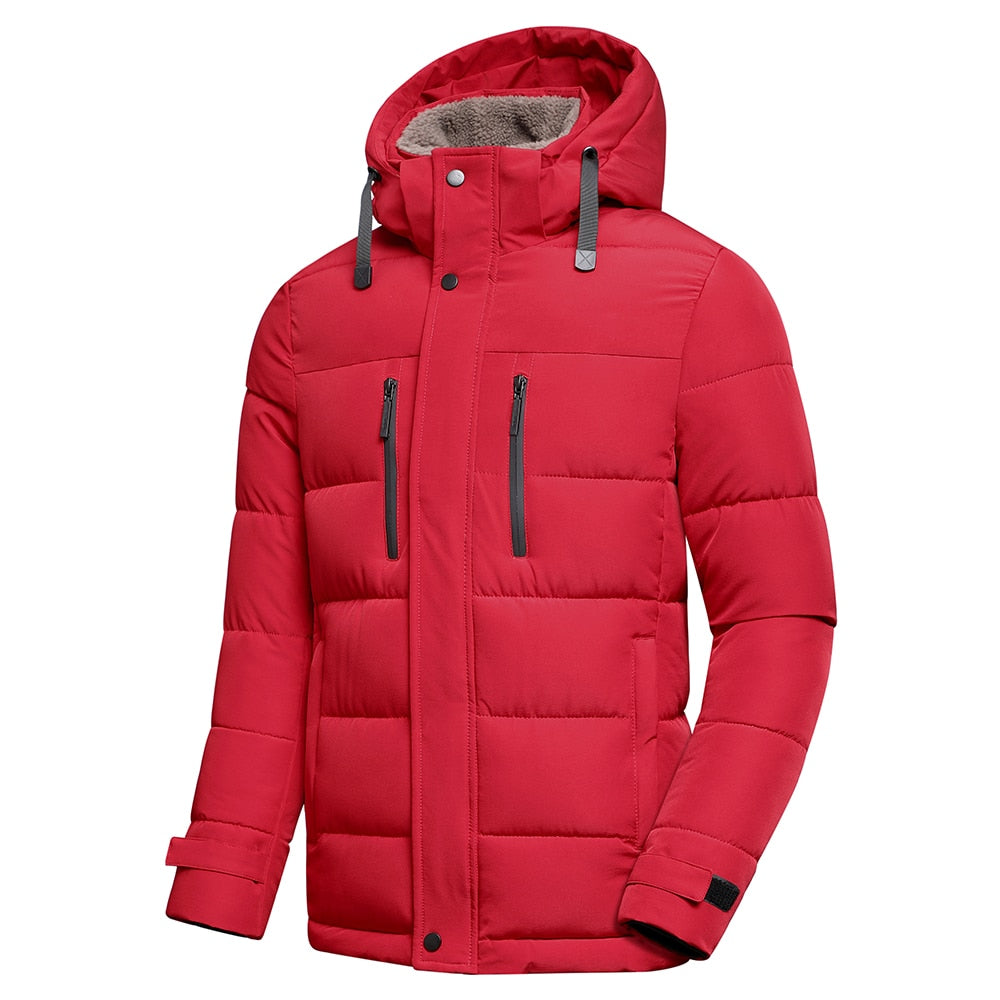 Mäntel: warme, gesteppte Herrenwinterjacke Anton