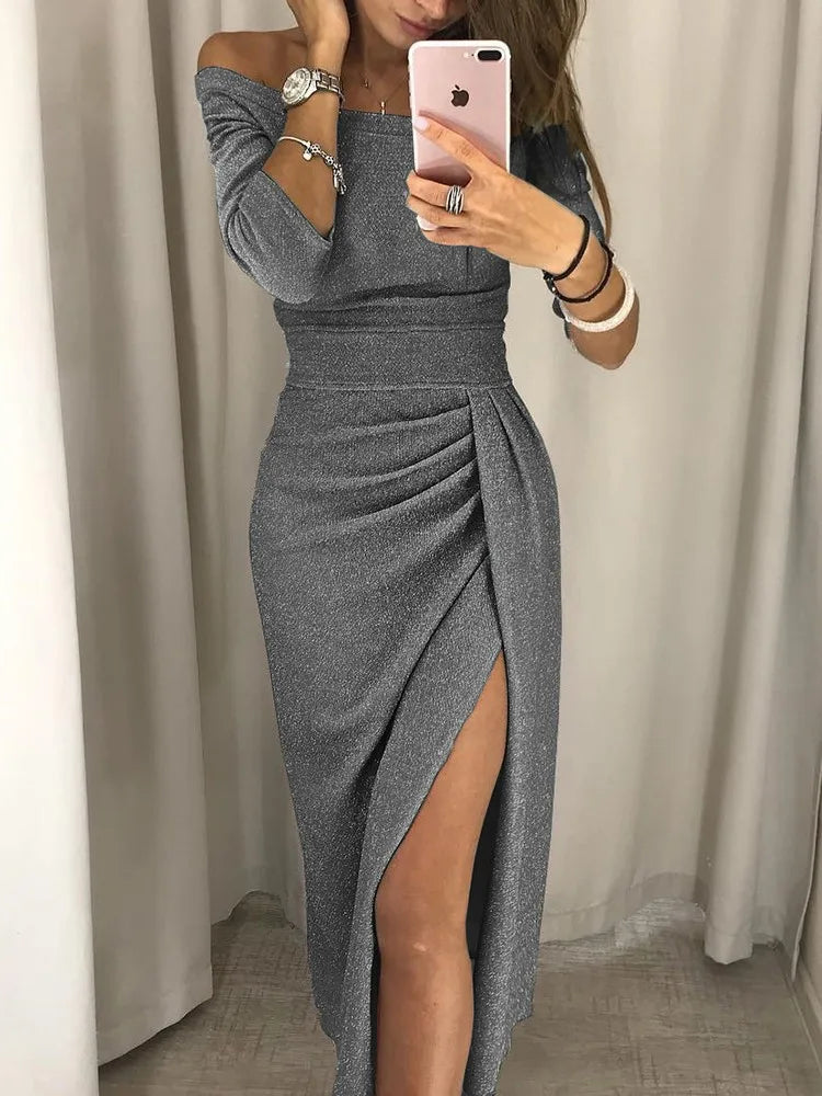 Mayastar™ – Damen Kleid mit Himmlischem Muster für Elegante Auftritte-5