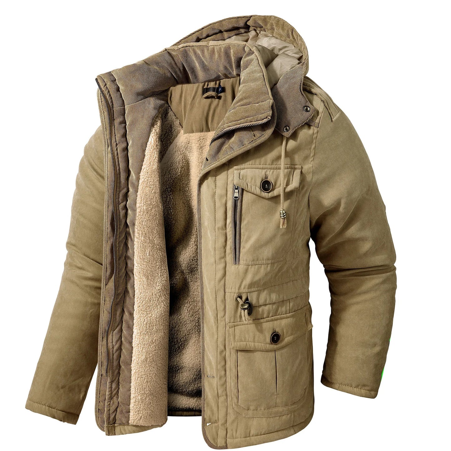 Elarova | Mehrtaschen-Winterjacke für Herren