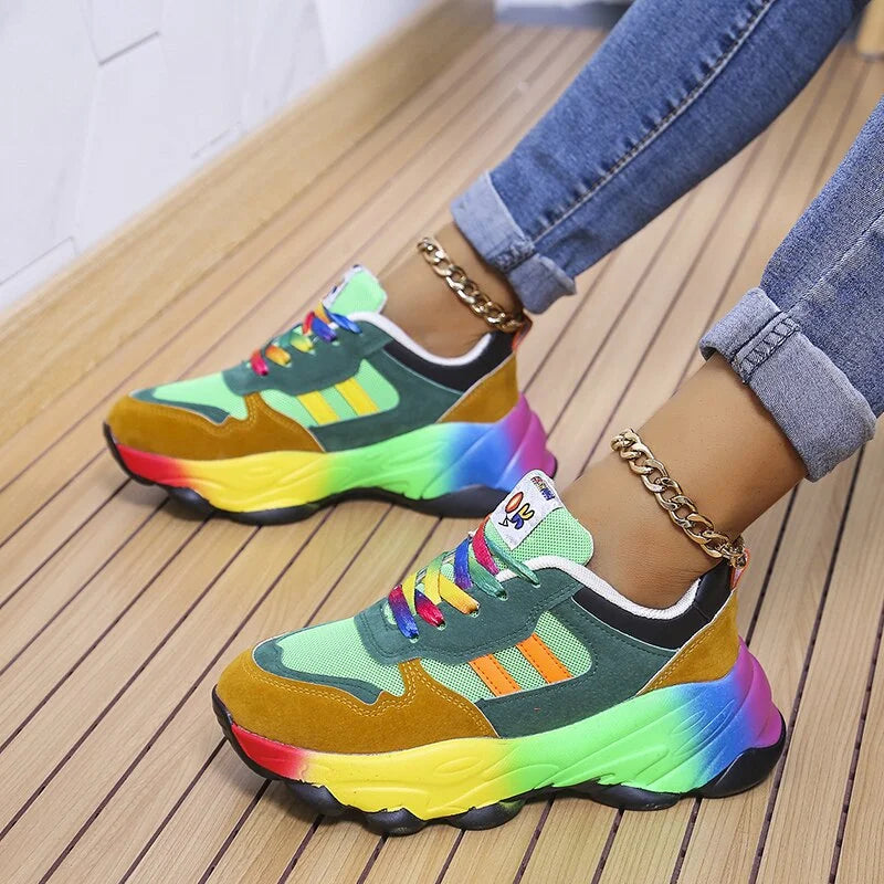 Mia: Orthopädische Sneaker in modischen Farben