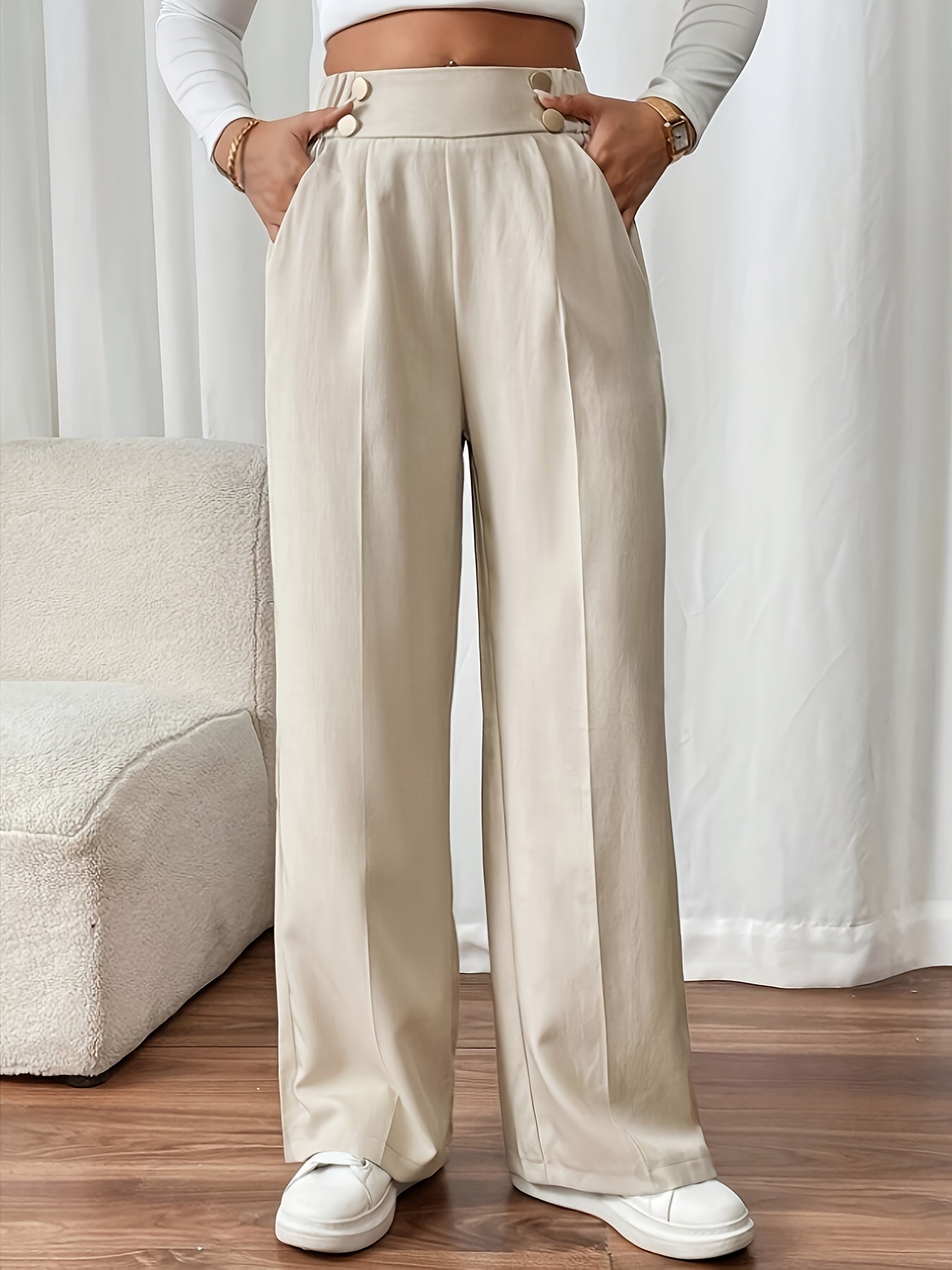 MilaGrace™ – Elegante Damenhose mit High Waist Schnitt