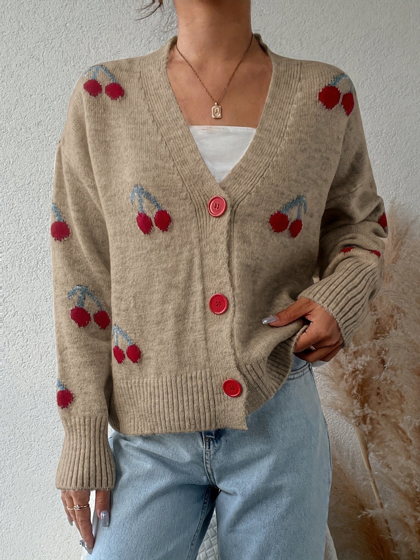 MiraKnit™ – Elegante Kurze Damen Strickjacke