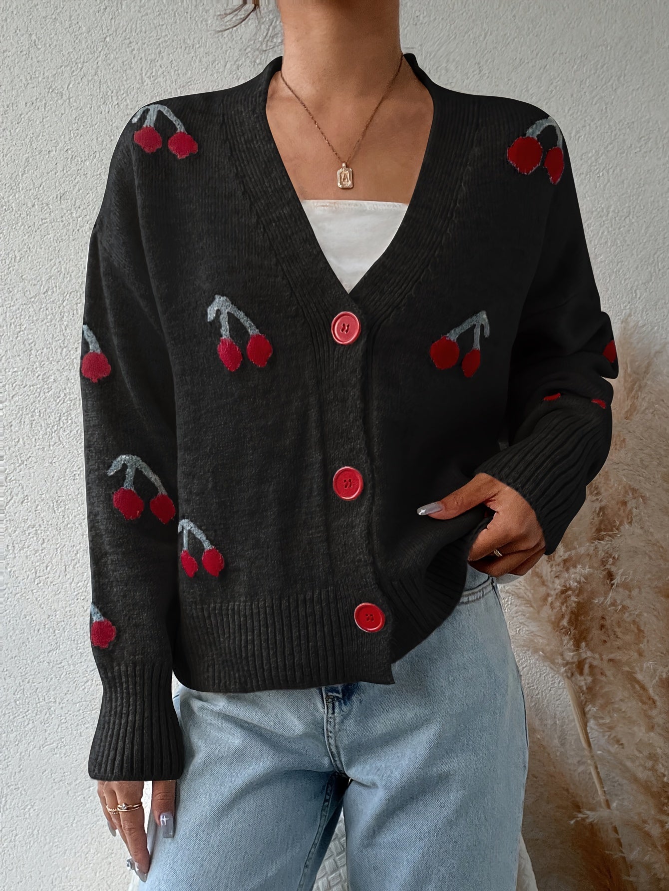 MiraKnit™ – Elegante Kurze Damen Strickjacke