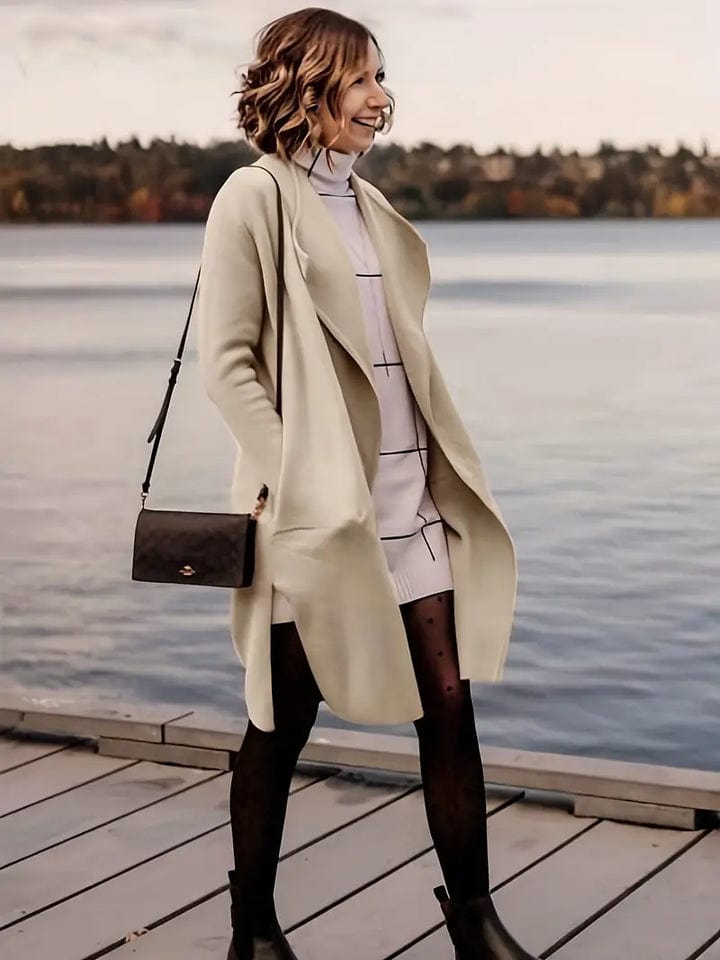 Elarova |  Mittellanger Mantel für Damen