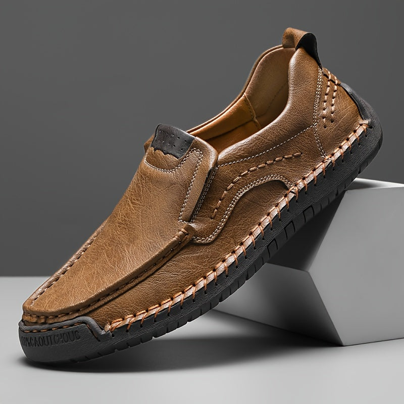 MoccaStride™ – Komfortable Herren Loafers mit Slip-On Design