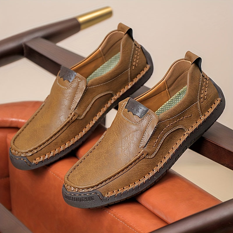 MoccaStride™ – Komfortable Herren Loafers mit Slip-On Design