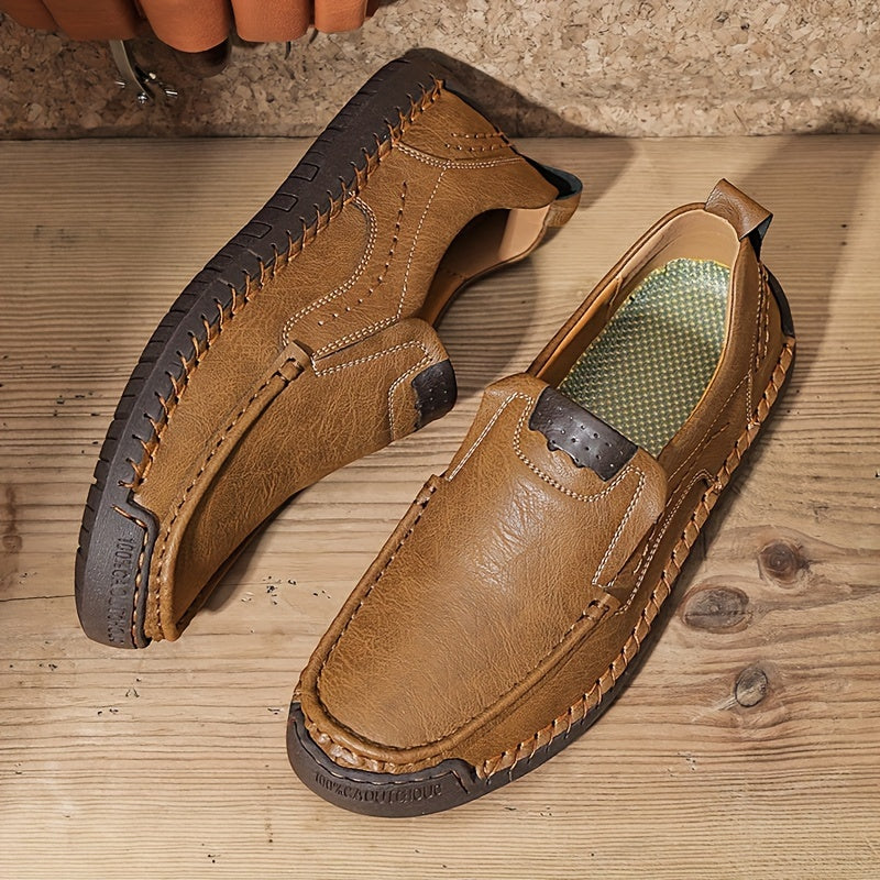 MoccaStride™ – Komfortable Herren Loafers mit Slip-On Design