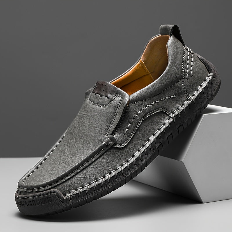 MoccaStride™ – Komfortable Herren Loafers mit Slip-On Design