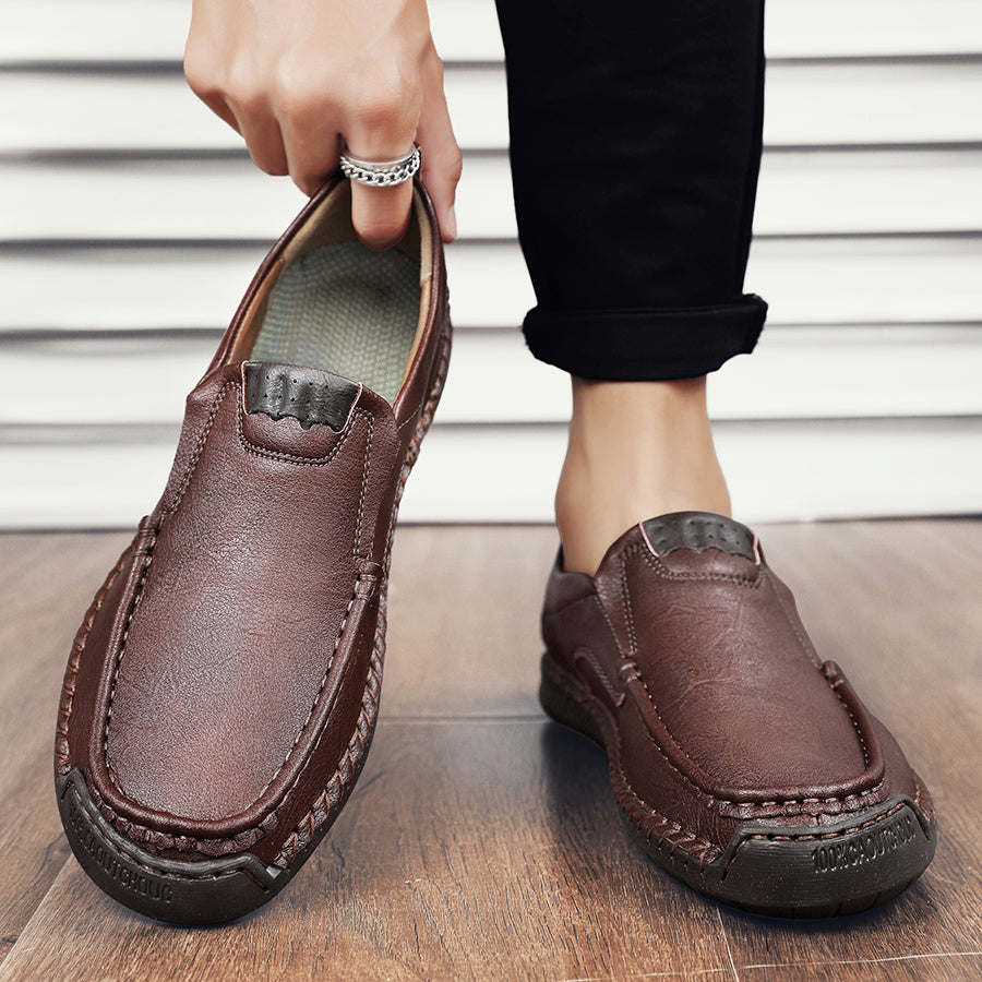 MoccaStride™ – Komfortable Herren Loafers mit Slip-On Design