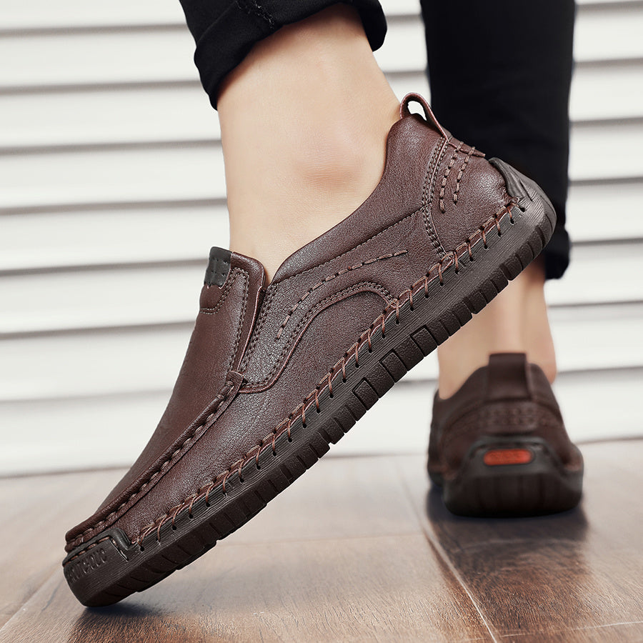 MoccaStride™ – Komfortable Herren Loafers mit Slip-On Design