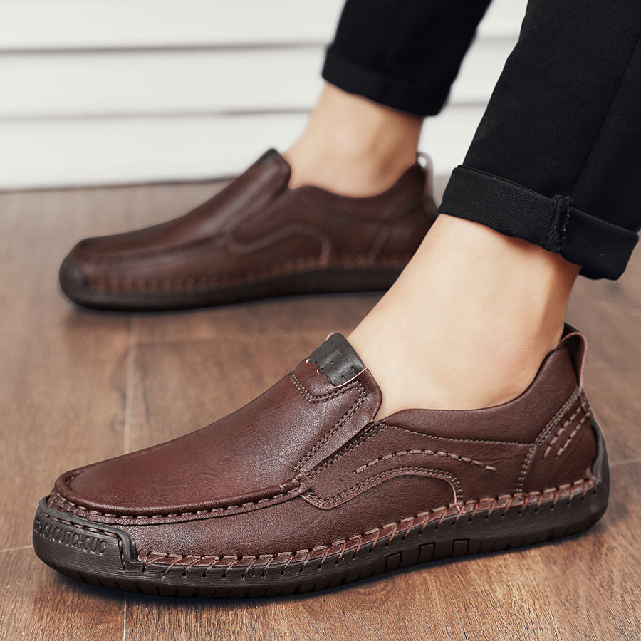 MoccaStride™ – Komfortable Herren Loafers mit Slip-On Design