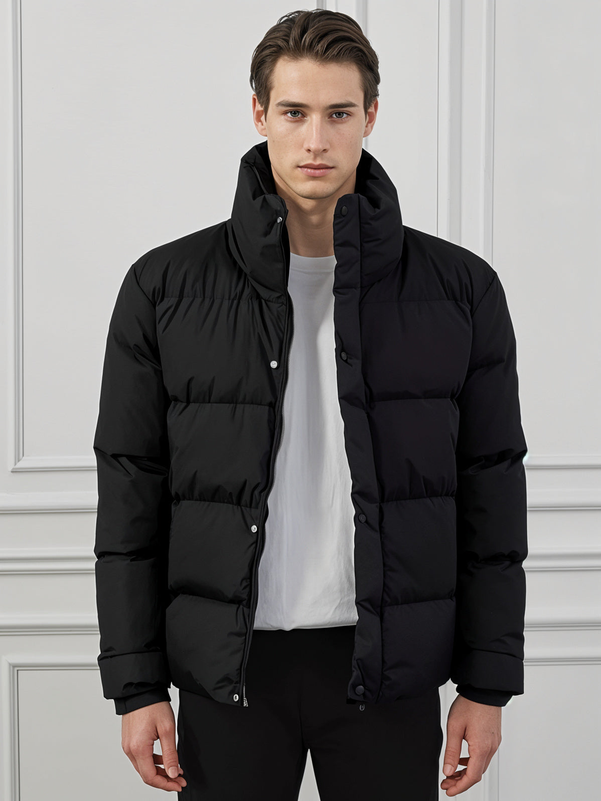 Moderne, warme Herren-Daunenjacke Giselher