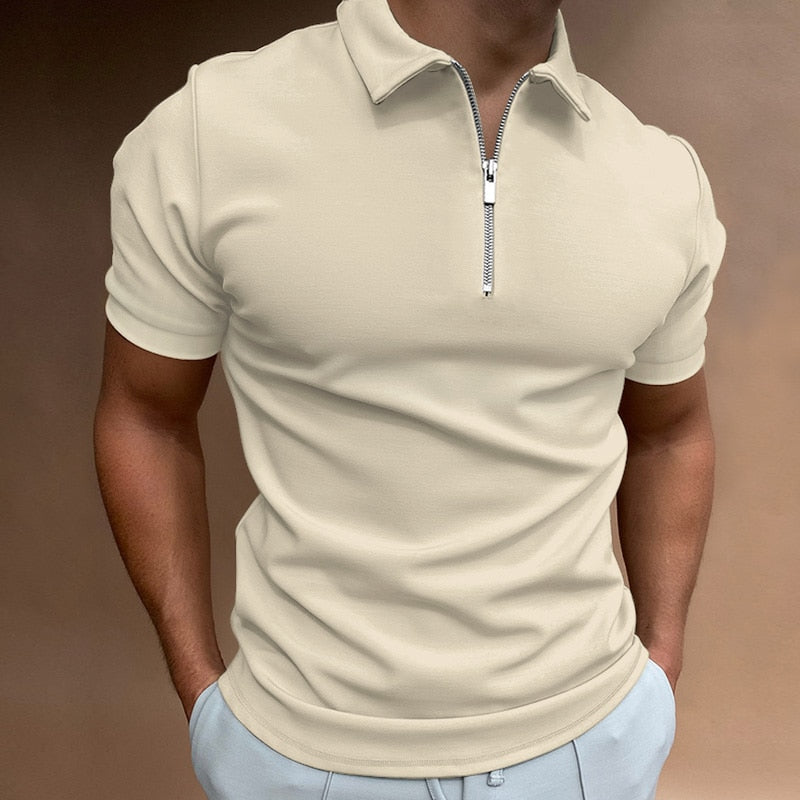 Modernes Herren-Sommerpolohemd Baldwin