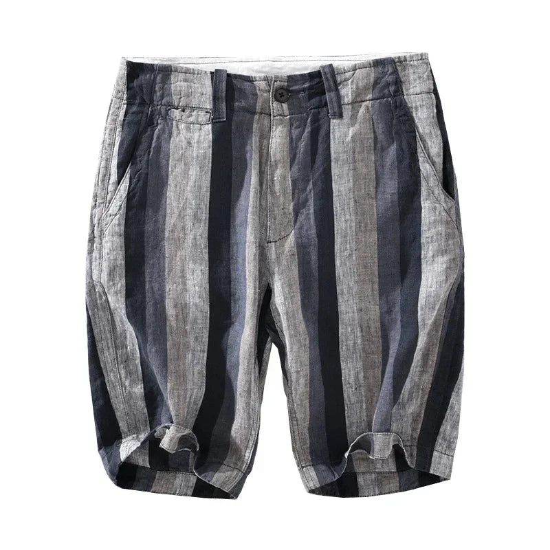Modische Leinenshorts mit Kordelzug von Wolframio