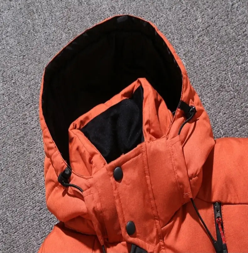 NordicShield™ – Wasserdichte Herren Winterjacke mit Kapuze