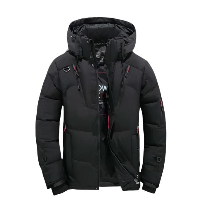 NordicShield™ – Wasserdichte Herren Winterjacke mit Kapuze