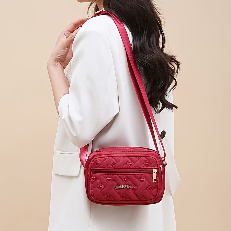 NovaCarry™ – Kleine Sportliche Damen Umhängetasche aus Nylon