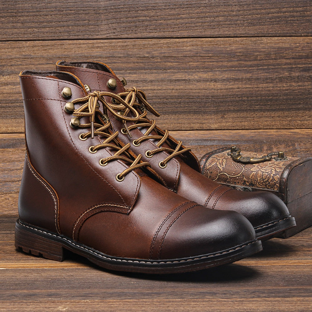 Orthopädisch bequeme und stilvolle Herrenschuhe aus Leder