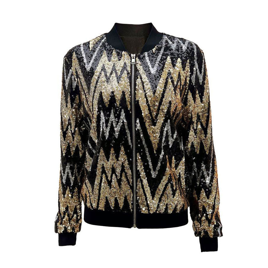 Elarova |  Paillettenjacke für Damen