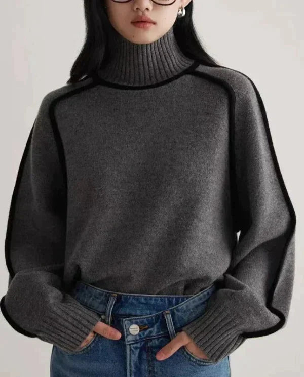 Elarova |  Rollkragenpullover für Damen