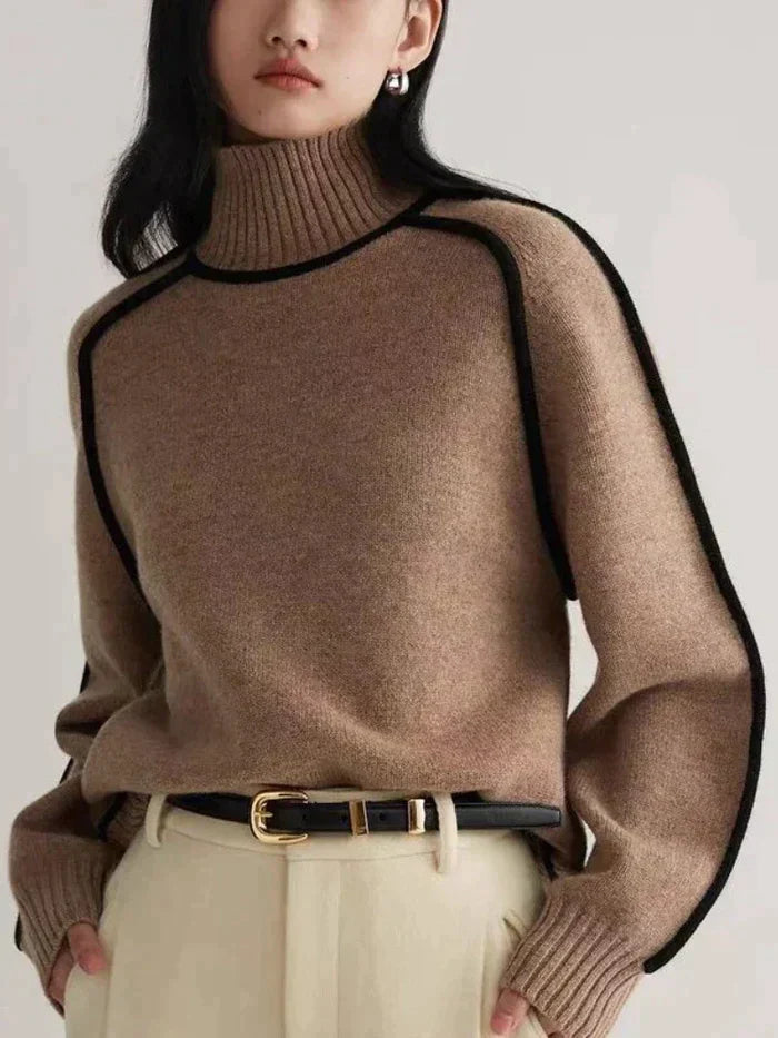 Elarova |  Rollkragenpullover für Damen