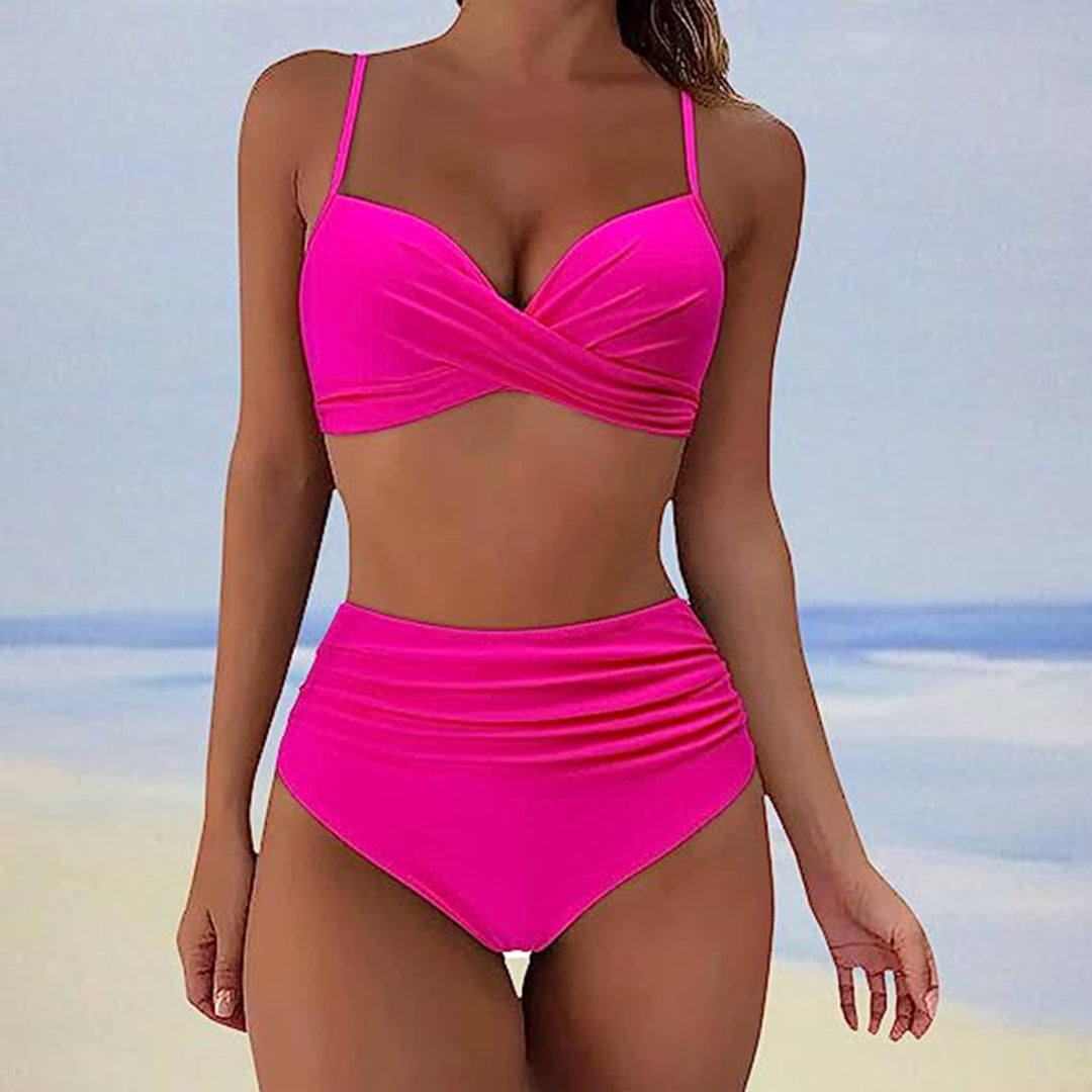 Romy™ – Damen Hochtaillierter Bikini mit Kompression für Elegante Silhouette 6