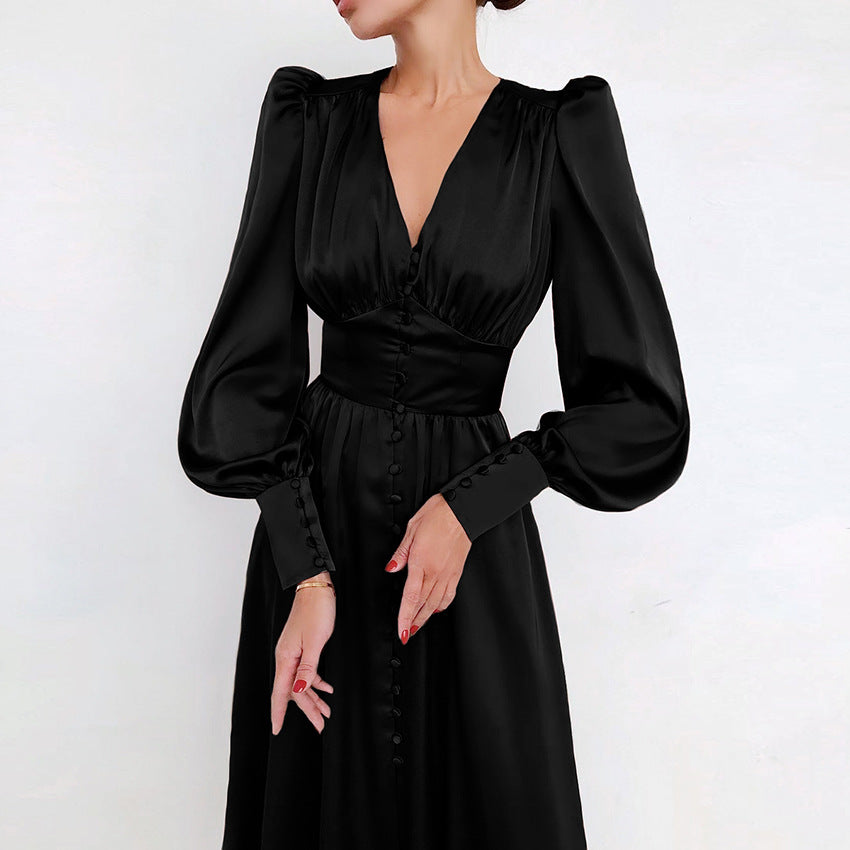 Variant image for Arya™ – Damen Kleid aus Satin für Festliche Anlässe Elegante Passform-6