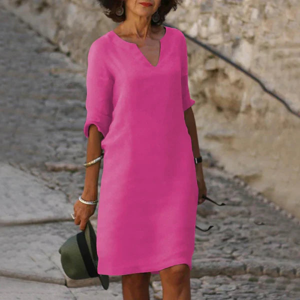 Variant image for Wendy™ – Damen Kleid mit V-Ausschnitt für Eleganz und Komfort im Frühling-43