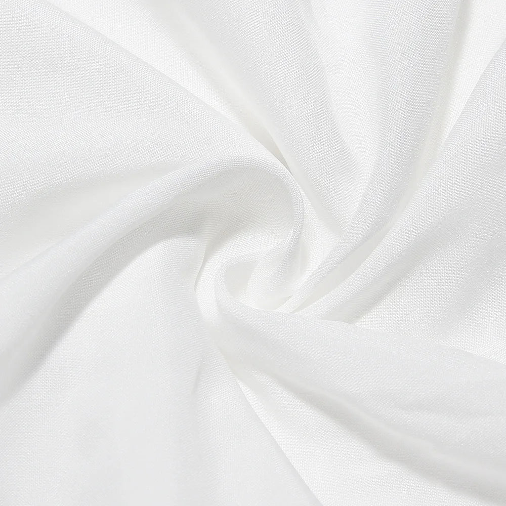 Weißes Besticktes Maxikleid Damen Elegantes Abendkleid