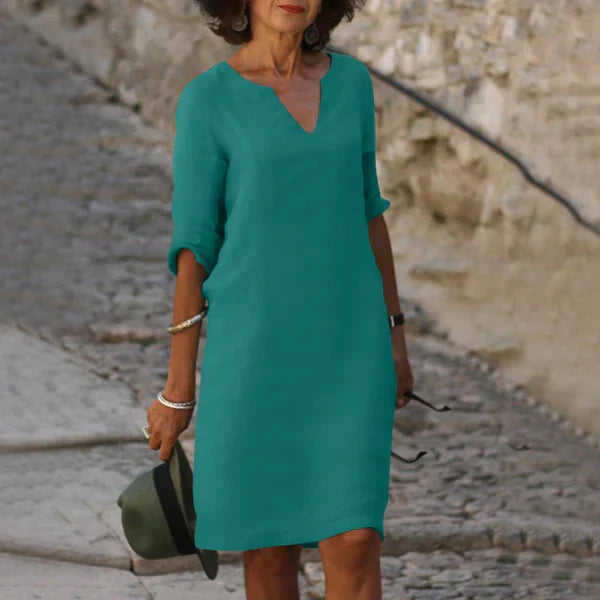 Variant image for Wendy™ – Damen Kleid mit V-Ausschnitt für Eleganz und Komfort im Frühling-13