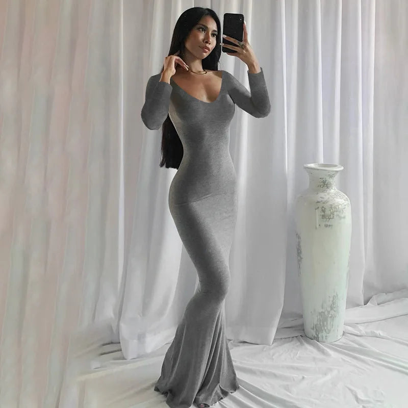 Variant image for GlamourDress™ – Damen Abendkleid mit Spaghetti-Trägern Eleganter Maxi-Stil-9