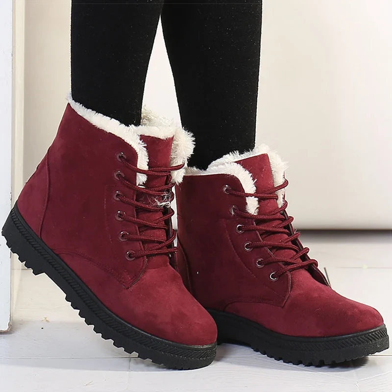 ArctiFlex™ – Orthopädische Winterstiefel Damen mit Warmem Futter