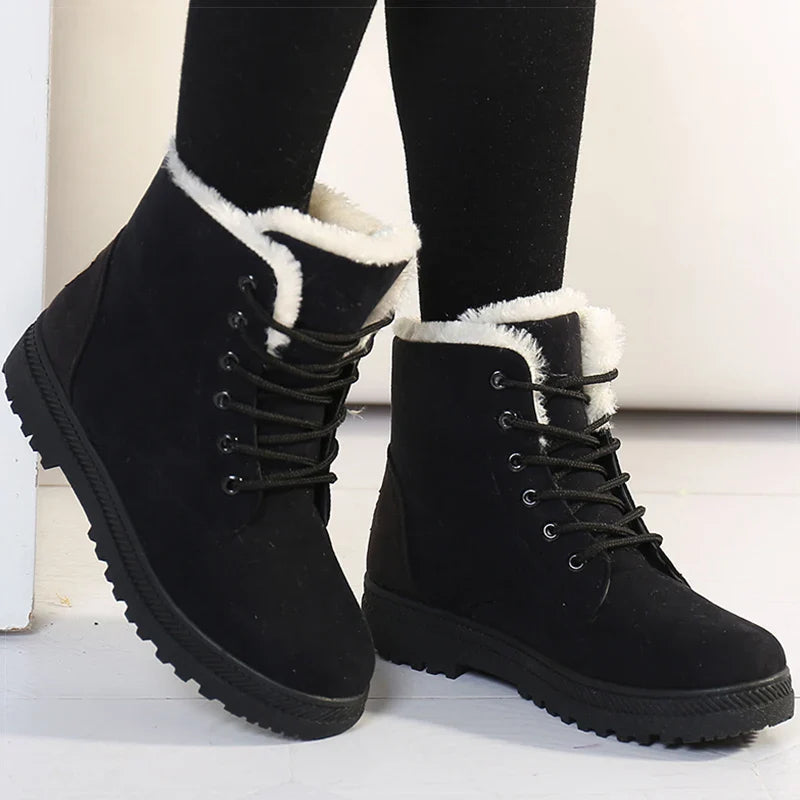 ArctiFlex™ – Orthopädische Winterstiefel Damen mit Warmem Futter