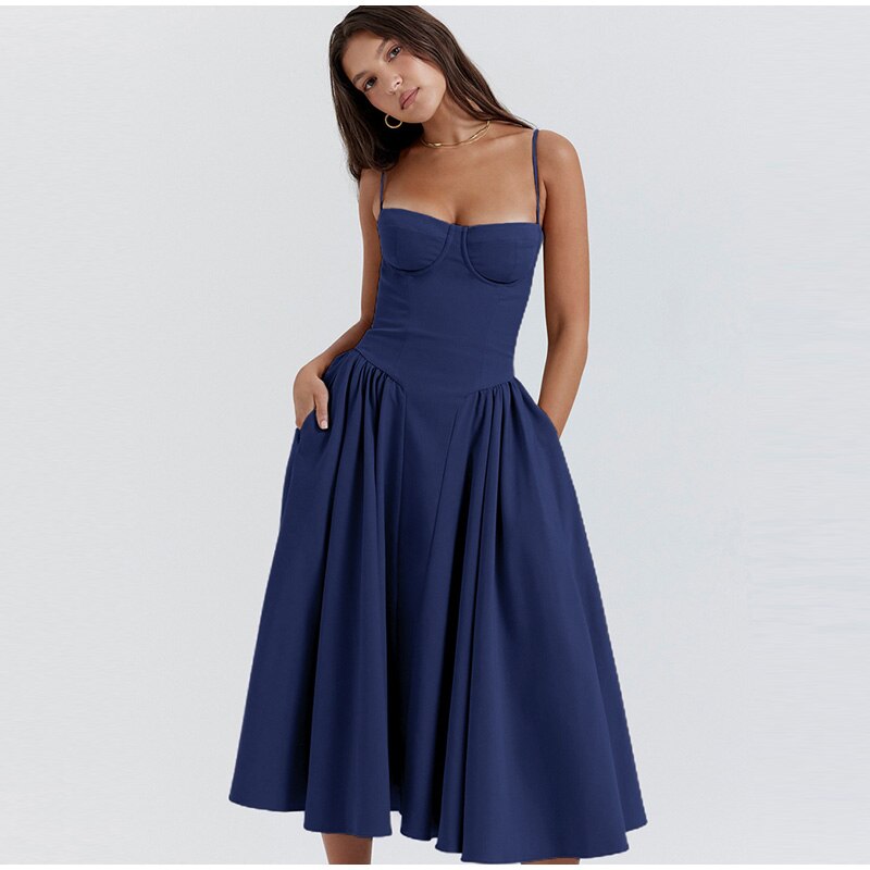 Variant image for GlamourDress™ – Damen Festliches Kleid mit Verführerischem Rückenausschnitt-13